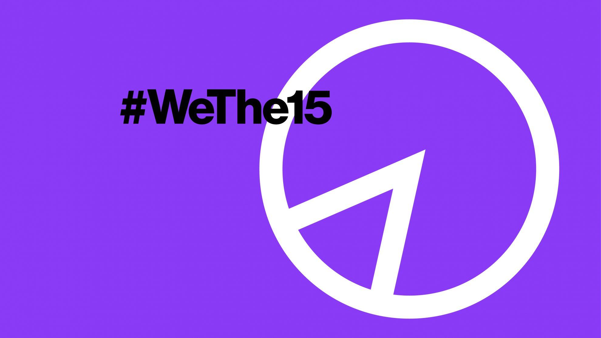 WeThe15 campaign image