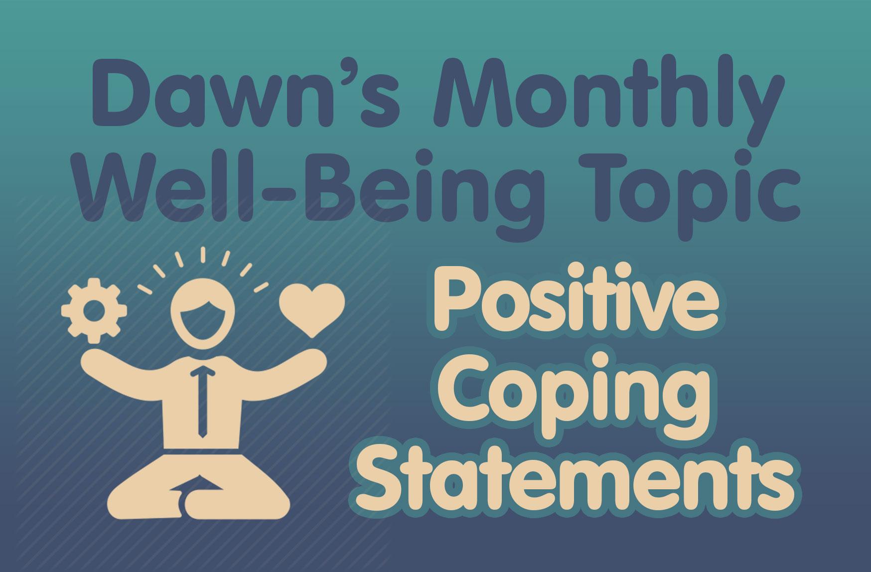 well-being topic positive coping statements