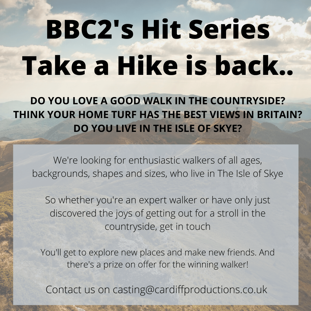 BBC2 take a hike flyer