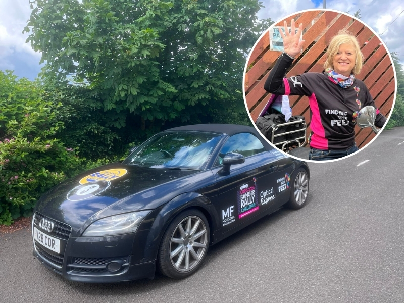 Cor in the Audi TT